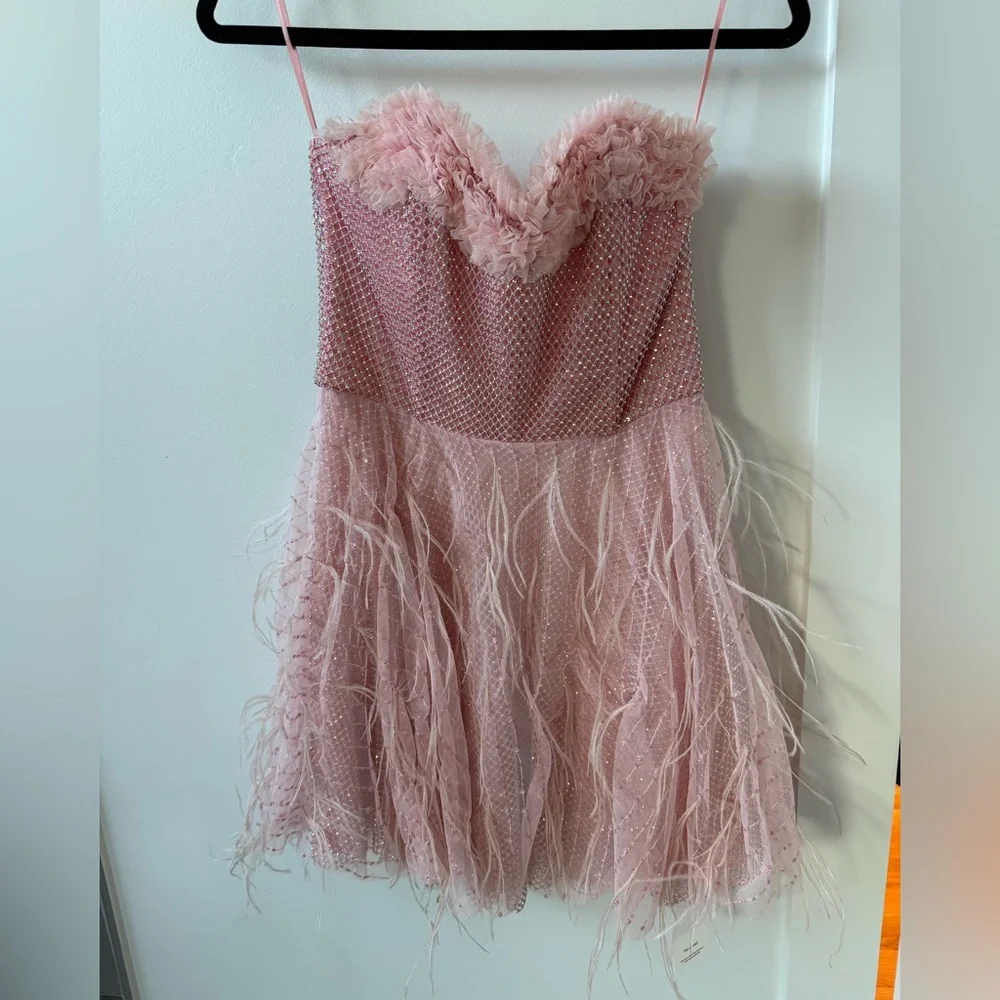 Loveshackfancy Marvella party dress in baby pink - Picture 3 of 5